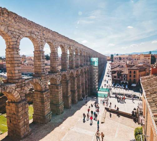 El Aqueduct Antiguo Romano