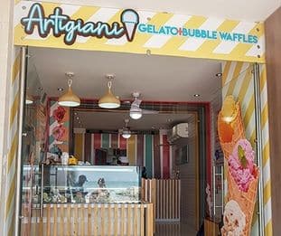 Artigiani Gelato and Bubble Waffles