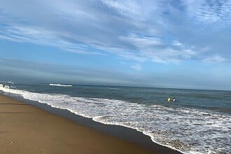 Thiruvanmiyur Beach Chennai