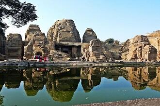 Masroor Rock Cut Temple  Kangra