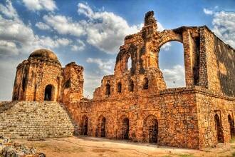 Firoz Shah Kotla Fort Dellhi