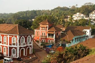 Fontainhas and Sao Tome goa