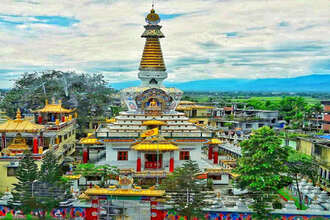 Salugara Monastery Bagdogra