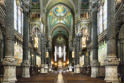 Basilica Fourvière Lyon 