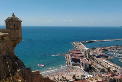 Castillo de Santa Barbara Alicante