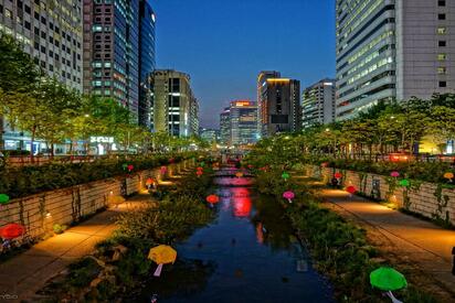 Cheonggyecheon Stream Seoul - Lowest Flight Fares Cheonggyecheon Stream Seoul