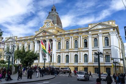 Government House Murillo Square La Paz 