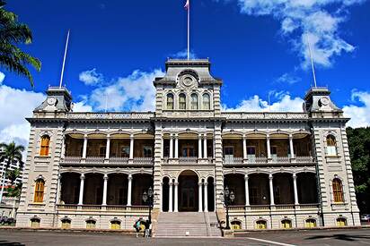 Iolani Palace  Hawaii