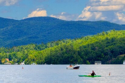 Lago-Gorge-Nueva-York