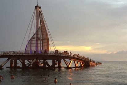 Muelle de Playa Los Muertos