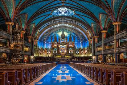 Notre Dame Basilica Montreal - Lowest Flight Fares Notre Dame Basilica Montreal