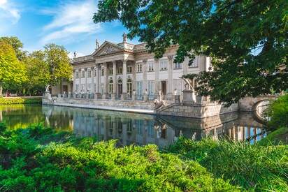 Parque Lazienki Varsovia 