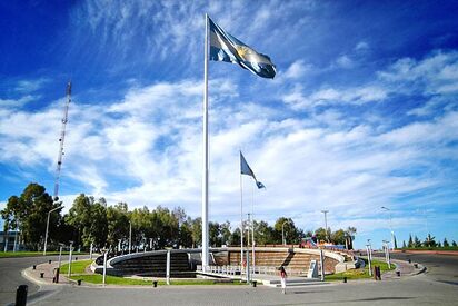 Plaza de Las Banderas Neuquen