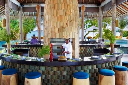 Sip Sip at Six Senses Laamu Restaurant Maldives