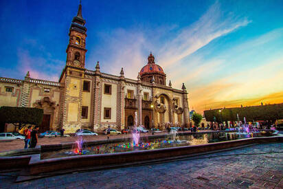 Temple of Santa Rosa de Viterbo Queretaro