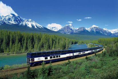 Train to Rocky Mountain Calgary