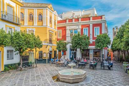 Barrio de Santa Cruz sevilla 