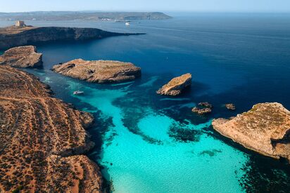 Blue Lagoon Island of Camino Malta 