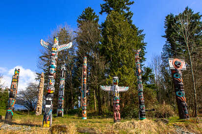 Brockton Point Totem Poles