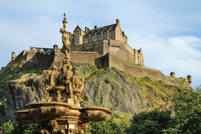 El Castillo de Edimburgo Escocia 