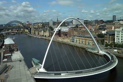 Gateshead Millennium Bridge Newcastle