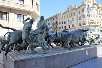 Monumento al Encierro Pamplona 