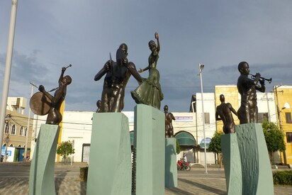 Monumento al Porro " Maria Varilla" Montería