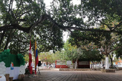 Parque principal Santiago de Tolu