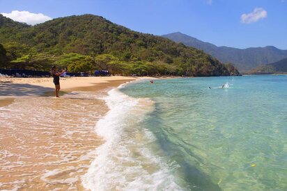 Playa Cristal Santa Marta 