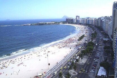 Playa-de-Copacabana-Brasil - Lowest Flight Fares Playa de Copacabana