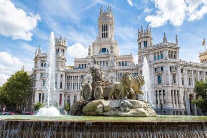 Plaza de Cibeles Madrid 