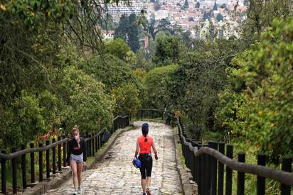 Subir a Monserrate Bogotá