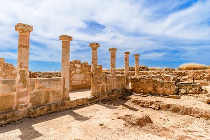 The-Ruins-of-Paphos-Archeological-Site - Lowest Flight Fares The Ruins of Paphos Archeological Site