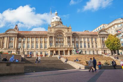 Victoria Square and City Center Birmingham