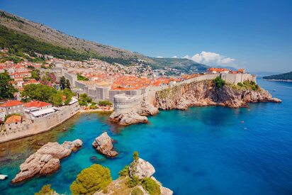 Walls-of-Dubrovnik-Dubrovnik - Lowest Flight Fares Walls of Dubrovnik