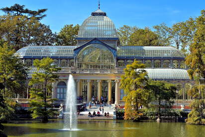 Buen Retiro Park and the Crystal Palace Madrid