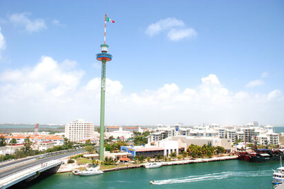 Climbing the Scenic Tower & Xcaret