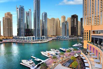 Dubai Marina Waterfront Dubai 