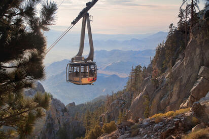 Hop on the Aerial Tramway Palm Springs