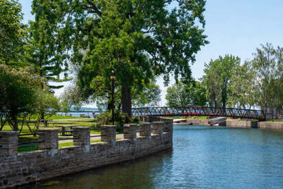 Nacional sitio histórico de Canal Lachine