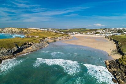 Porth Beach Newquay 