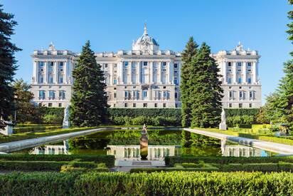 Royal Palace and Gardens Madrid