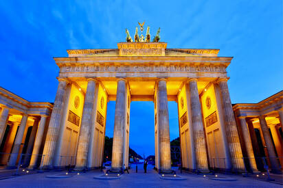 The Brandenburg Gate Berlin