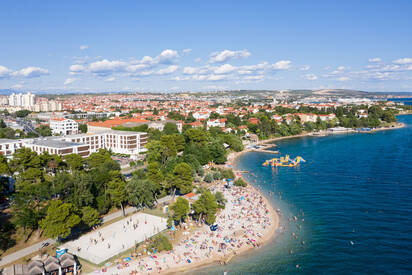 Kolovare Beach Zadar Croatia