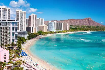 Waikiki Beach hawaii