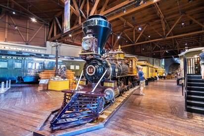 California State Railroad Museum Sacramento 