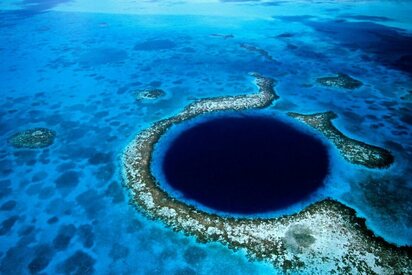 Lighthouse Reef Atoll and the Blue Hole
