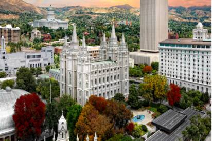 Manzana del Templo salt lake city