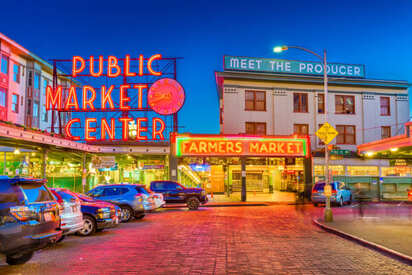 Mercado de Pike Place Seattle