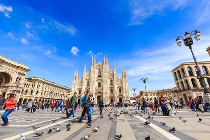 Piazza del Duomo Milán 